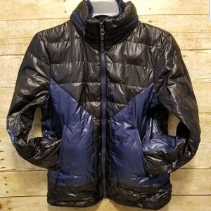 J.Crew Womens Puffer Down Lite Hooded Zip Up Coat